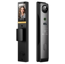 Usado, Smart Grey Lock 3D TUYA câmera de reconhecimento facial aplicativo de impressão digital chave de senha   comprar usado  Enviando para Brazil