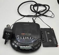 Reprodutor de disco compacto portátil Sony ESP Car Discman D-828K com acessórios de carro  comprar usado  Enviando para Brazil