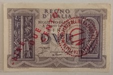 Banconota partigiana cln usato  Porto Viro