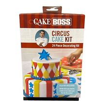Kit de Decoração de Bolo Circo Cake Boss 24 Peças - Guias de Pontas de Cortadores NOVO comprar usado  Enviando para Brazil