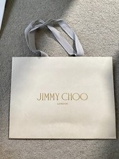 Bolsa de papel Jimmy Choo sacola de compras sacola de presente luxo embalagem vazia comprar usado  Enviando para Brazil