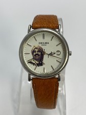 1980'S RELÓGIO VINTAGE DELMA SADDAM HUSSEIN IRAQUIANO BAATH PRESIDENT 32MM COM CAIXA RARA comprar usado  Enviando para Brazil