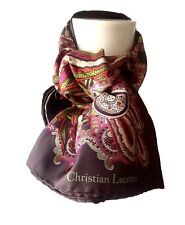 Christian lacroix foulard d'occasion  Lyon VII