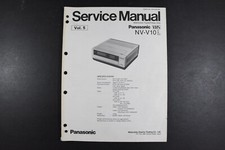 Manual de serviço unidade sintonizadora/temporizador Panasonic NV-V10 - Original genuíno comprar usado  Enviando para Brazil