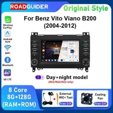 Rádio estéreo para carro Android tela CarPlay player para Mercedes Benz Viano Vito B200 comprar usado  Enviando para Brazil