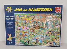 Rompecabezas Jan Van Haasteren cómic fiesta de cumpleaños infantil 1000 piezas segunda mano  Embacar hacia Mexico