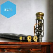 Bengala de latão para trabalho de motor a vapor preta cabo de bengala de madeira steampunk comprar usado  Enviando para Brazil