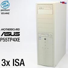 3x Slot ISA Asus P55TP4XE Intel Pentium 120MHz Computador PC Som Paralelo LAN, usado comprar usado  Enviando para Brazil