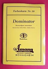 Farbenkarte musterkarte amann gebraucht kaufen  Dresden
