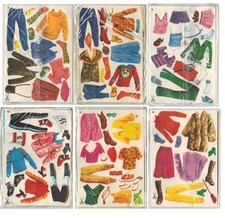 Vintage paper dolls usato  Italia