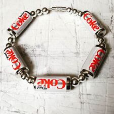 Exclusiva PULSEIRA DE LATAS DE COCA-COLA DIETÉTICA artesanal pulseira PRESENTE refrigerante FRIO! comprar usado  Enviando para Brazil