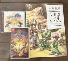 Legend of Mana Nintendo Switch + Art of Mana 30th Anniversary Book + Soundtrack comprar usado  Enviando para Brazil