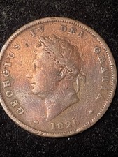 1826 george copper for sale  LUTTERWORTH