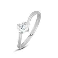 Anello solitario zircone usato  Serracapriola