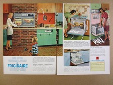1963 Frigidaire Built-In Ovens Ranges mcm kitchens photos vintage print Ad comprar usado  Enviando para Brazil