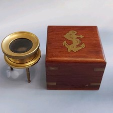 Boxed brass map for sale  BRIGHOUSE