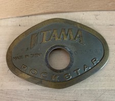 TAMA 90s 00s Antigo RockStar Tom Tarola Baixo BADGE Logotipo Placa Ilhó Parte Perfeito Estado Perfeito comprar usado TAMA 90s 00s Antigo RockStar Tom Tarola Baixo BADGE Logotipo Placa Ilhó Parte Perfeito Estado Perfeito comprar usado  Enviando para Brazil