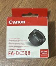 Canon filter adapter for sale  Acampo