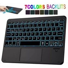 Backlit bluetooth keyboard for sale  UK