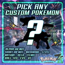 Pokemon Legends ZA ✨ Custom Any 6IV Pokemon Shiny 🎁 Instant Delivery 🚀 Z-A na sprzedaż  Wysyłka do Poland