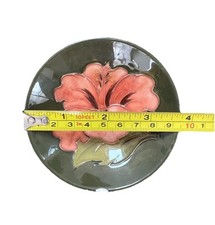 Moorcroft hibiscus footed for sale  NORWICH