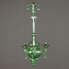 Lampadario antico vetro usato  Cambiago