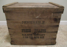 Vintage crate wooden for sale  Arcanum