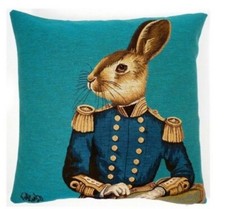 Housse coussin tapisserie d'occasion  France