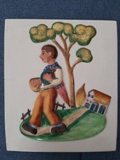 Antica ceramica piastra usato  Valdastico