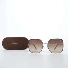 Tom Ford, Okulary przeciwsłoneczne, Raphaela TF 1006, Prostokątne, Brązowe, Damskie #khp na sprzedaż  PL