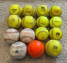 Lot used softballs for sale  Gloversville