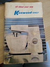 Kenwood chef instruction for sale  ANDOVER