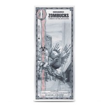 Usado, 2027 1 Zombucks World Kookaburied Silver Note 1/1000 onça .999 prata *(NOVO)* comprar usado  Enviando para Brazil
