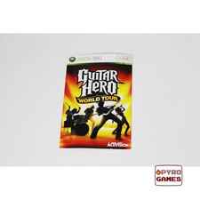 Guitar Hero World Tour - Manual de instruções (sem jogo) - Microsoft Xbox 360 - PAL comprar usado  Enviando para Brazil