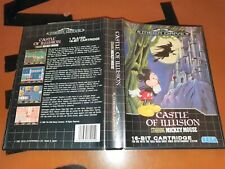 ## Castle of Illusion Starring Mickey Mouse - SEGA Mega Drive - komplett ## comprar usado  Enviando para Brazil