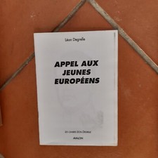 Léon degrelle appel d'occasion  Lyon I