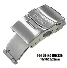 Seiko 20mm stainless for sale  HAYES
