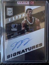 2022-23 Panini Elite Signatues Jaren Jackson Jr On-Card Auto Memphis Grizzlies comprar usado  Enviando para Brazil