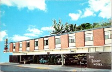 Usado, Cartão postal publicitário cromado Inn Towne Motel, ROCHESTER, Minnesota comprar usado  Enviando para Brazil