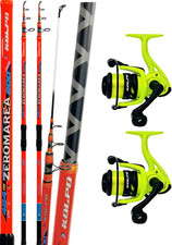 Combo pesca canne usato  Roma