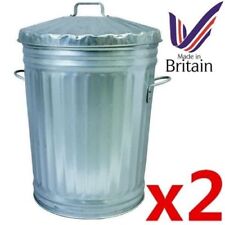 Metal galvanised bin for sale  BIRMINGHAM