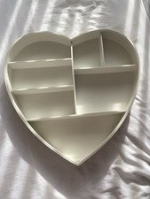 White wooden heart for sale  ST. HELENS