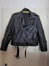 Stylische biker lederjacke gebraucht kaufen  Deutschland