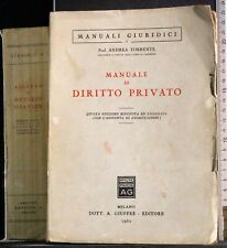 Manuale diritto privato. usato  Ariccia