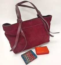 Fossil burgundy suede for sale  RUGBY
