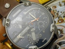 Usado, Diesel DZ7314 Daddy Couro Inoxidável 57mm NOVO COM ETIQUETA PRECISA DE BATERIA comprar usado  Enviando para Brazil