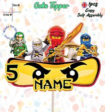 Personalised ninjago themed for sale  ILFORD