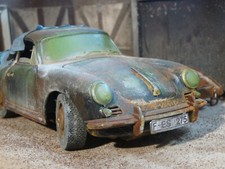 Porsche 356B Coupe Bj.1961 Scheunenfund / Handarbeitsmodell im Maßstab 1:18 comprar usado  Enviando para Brazil