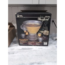 Conjunto de tigela perfurada de vidro Anchor Hocking Wexford, conjunto para 18, itens essenciais divertidos, usado comprar usado  Enviando para Brazil