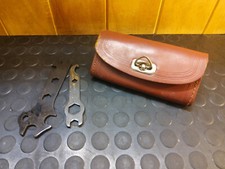 Alte fahrradtasche leder gebraucht kaufen  Deutschland